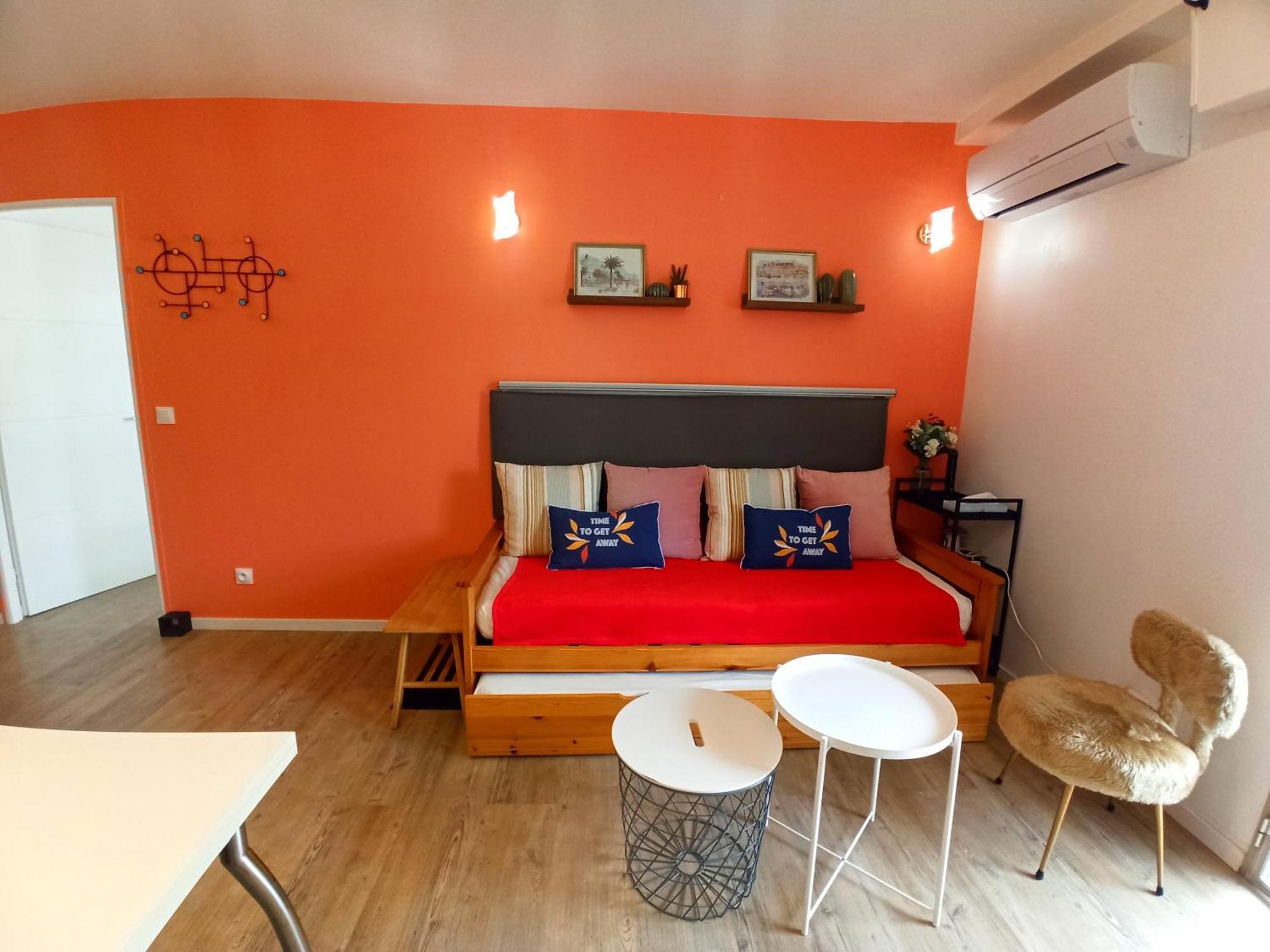 5 Pers, 2 Chambres, Terrasse, Climatisation, Parking Inclus Cannes